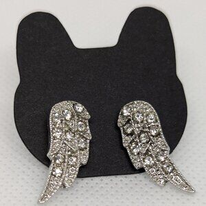 Diamond Angel Wings Earrings